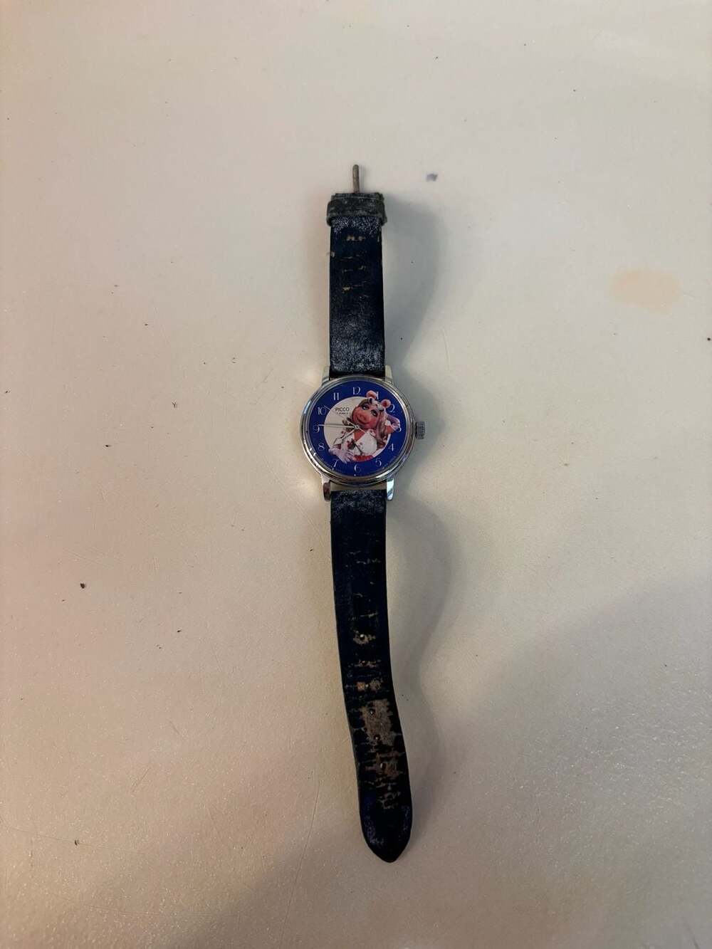 Vintage Picco Miss Piggy Muppets Quartz Watch